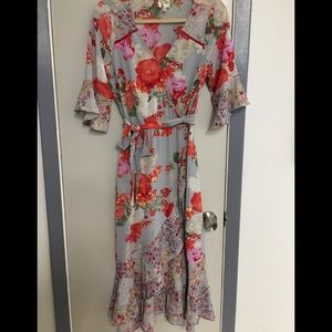 Floral maxi dress
